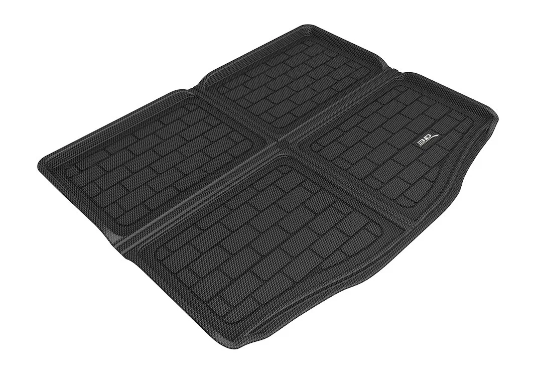 M1FR1231309 – 3D MATS/U-AC Cargo Area Liner, Black Direct Fit Raised Edge Thermoplastic Rubber Of Carbon Fiber Textur...